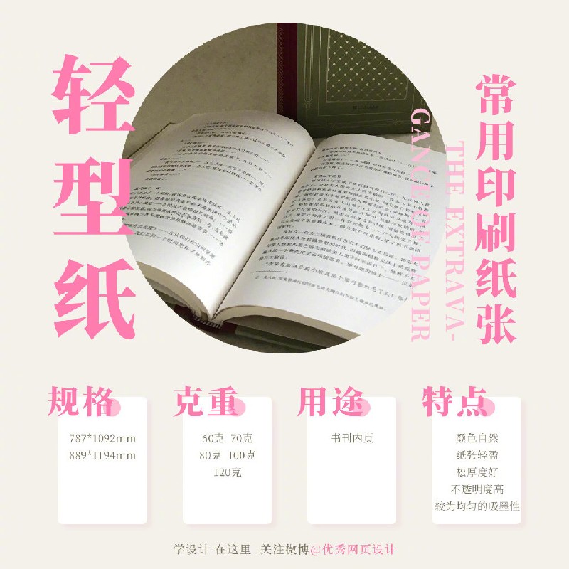 9種常見的印刷紙張分類！設(shè)計(jì)師一定要了解